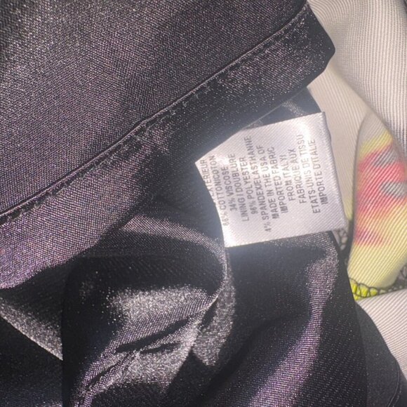 Milly New York Structed Cap Sleeve Floral Cocktail Dress HoCo Semi-Formal sz. 6 - Picture 7 of 15